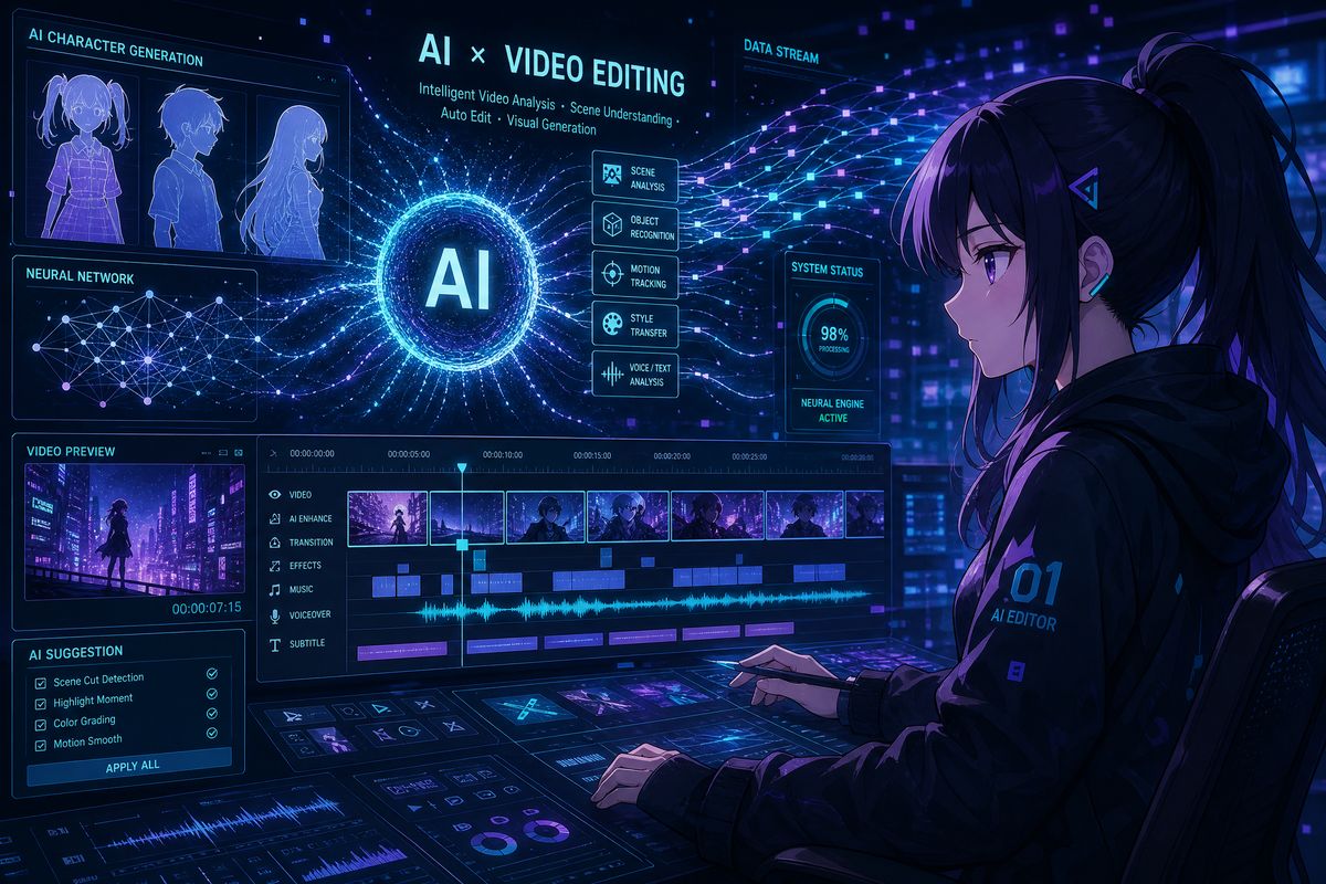 小马拉大车AI赋能动漫